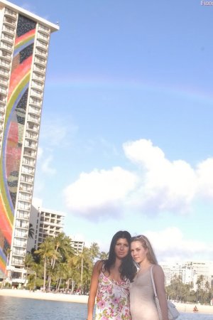 Fiona FTV in Hawaii beach shots with upskirt glimpses photo 10
