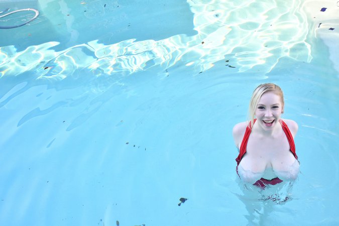 Gigi FTV submits to breast massage in the pool photo 18