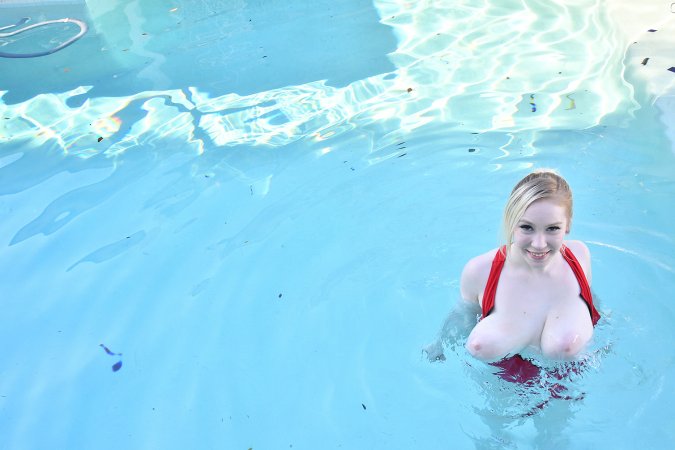 Gigi FTV submits to breast massage in the pool photo 20
