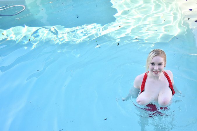 Gigi FTV submits to breast massage in the pool photo 21