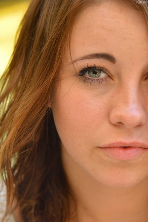 Kinsley FTV teases in denim shorts by the pool photo 9