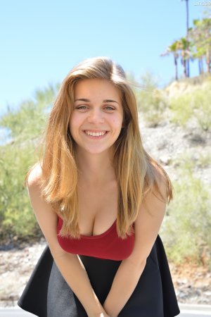 Lindsey FTV shows bold nudity on the open road photo 5