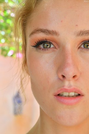 Slender blonde Mazzy FTV stuffing cunt with golf balls photo 11